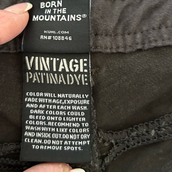 Kuhl Technical Pants Jeans Mens Size 32x32‎ RN#108846 color Black - Picture 8 of 10